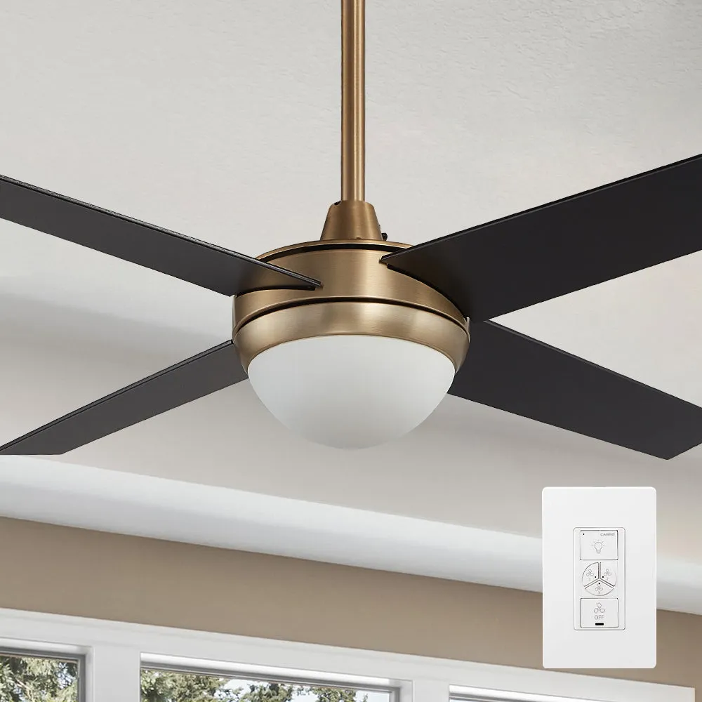 Nova Modern Smart Ceiling Fan with LED Light 52 inch