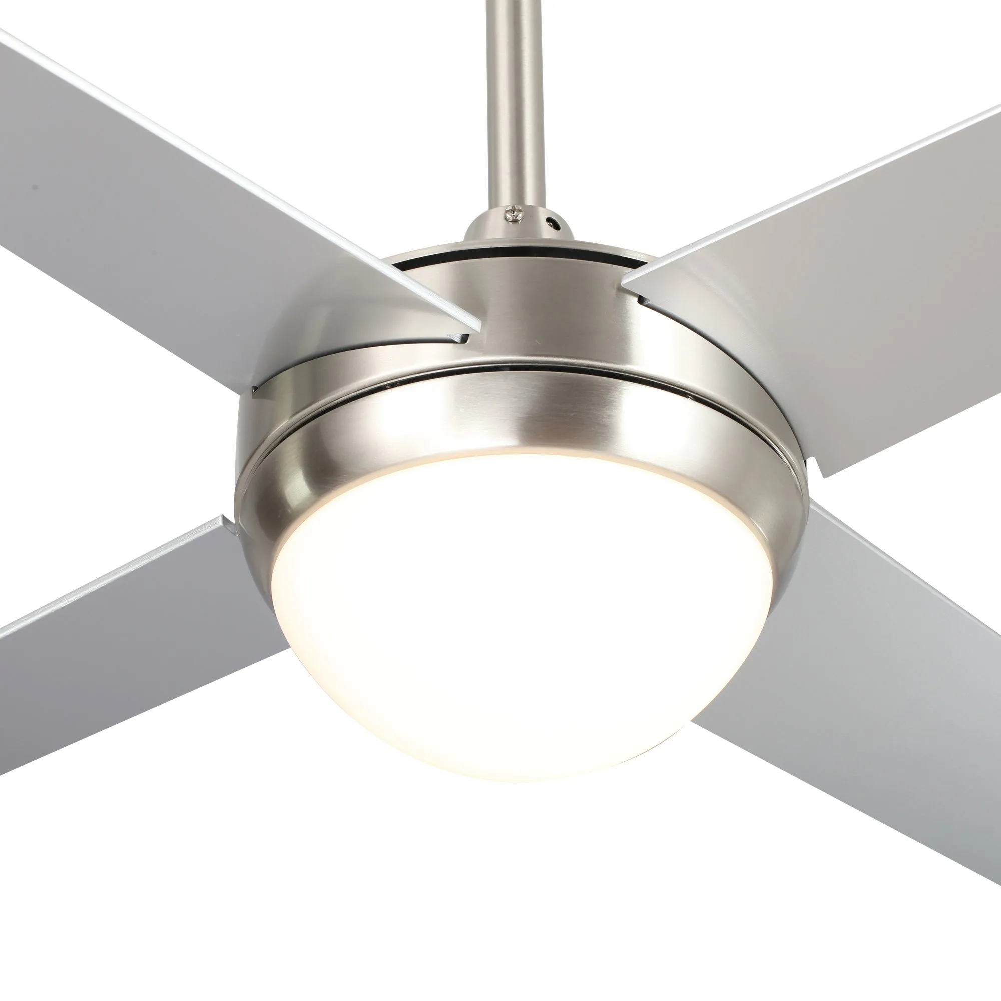 Nova Modern Smart Ceiling Fan with LED Light 52 inch