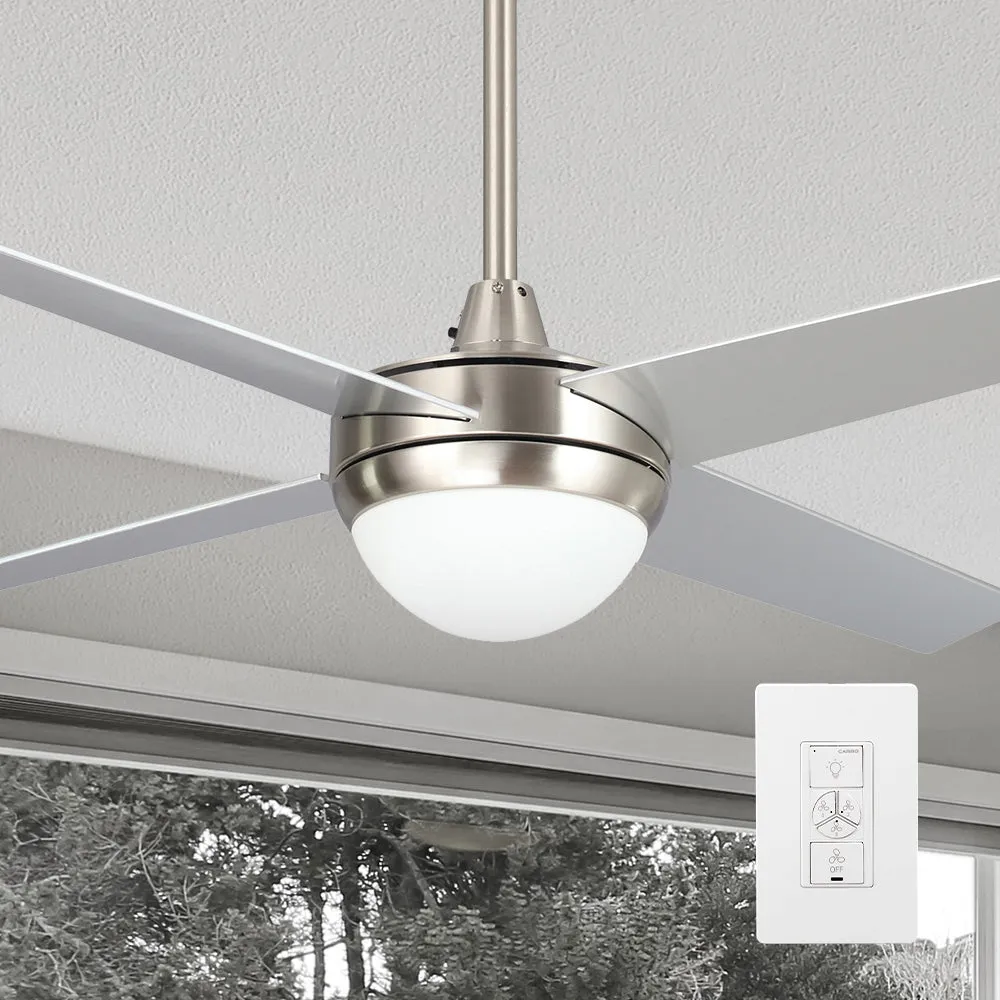 Nova Modern Smart Ceiling Fan with LED Light 52 inch