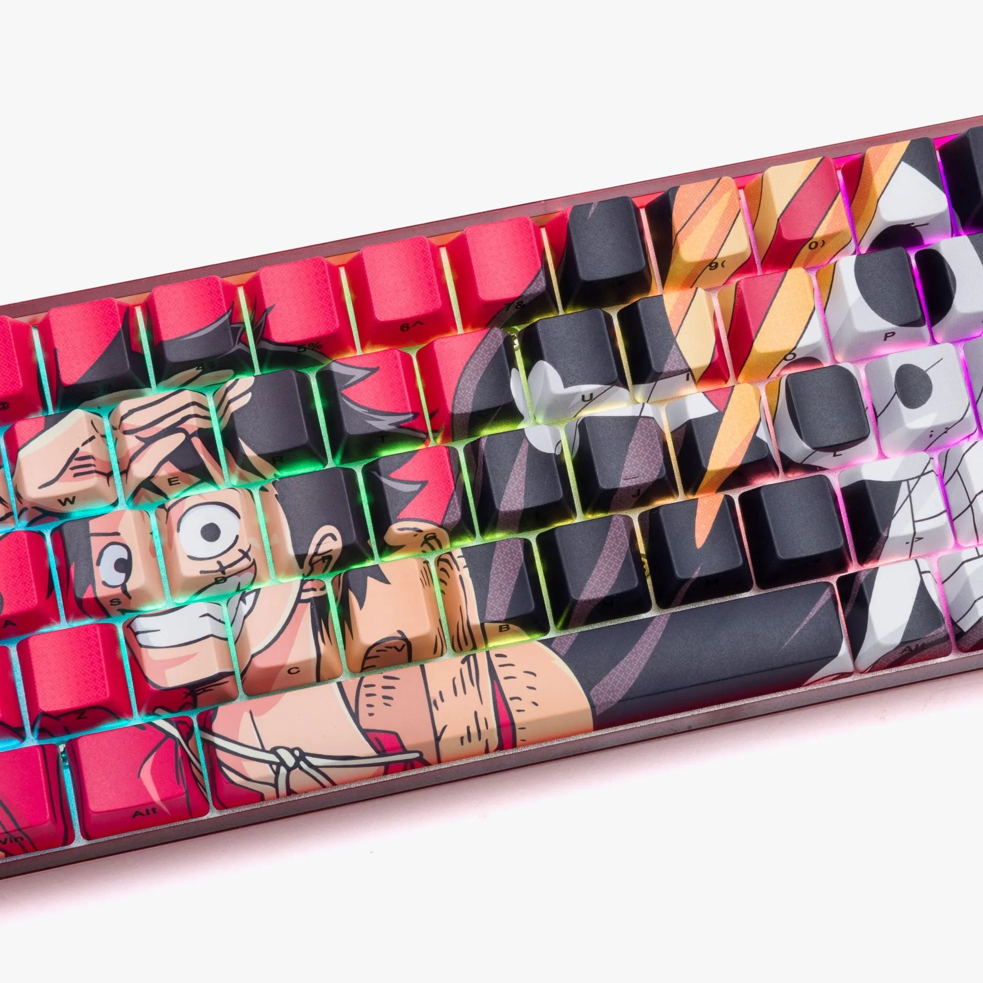 One Piece x HG Basecamp 65HE Keyboard - Luffy