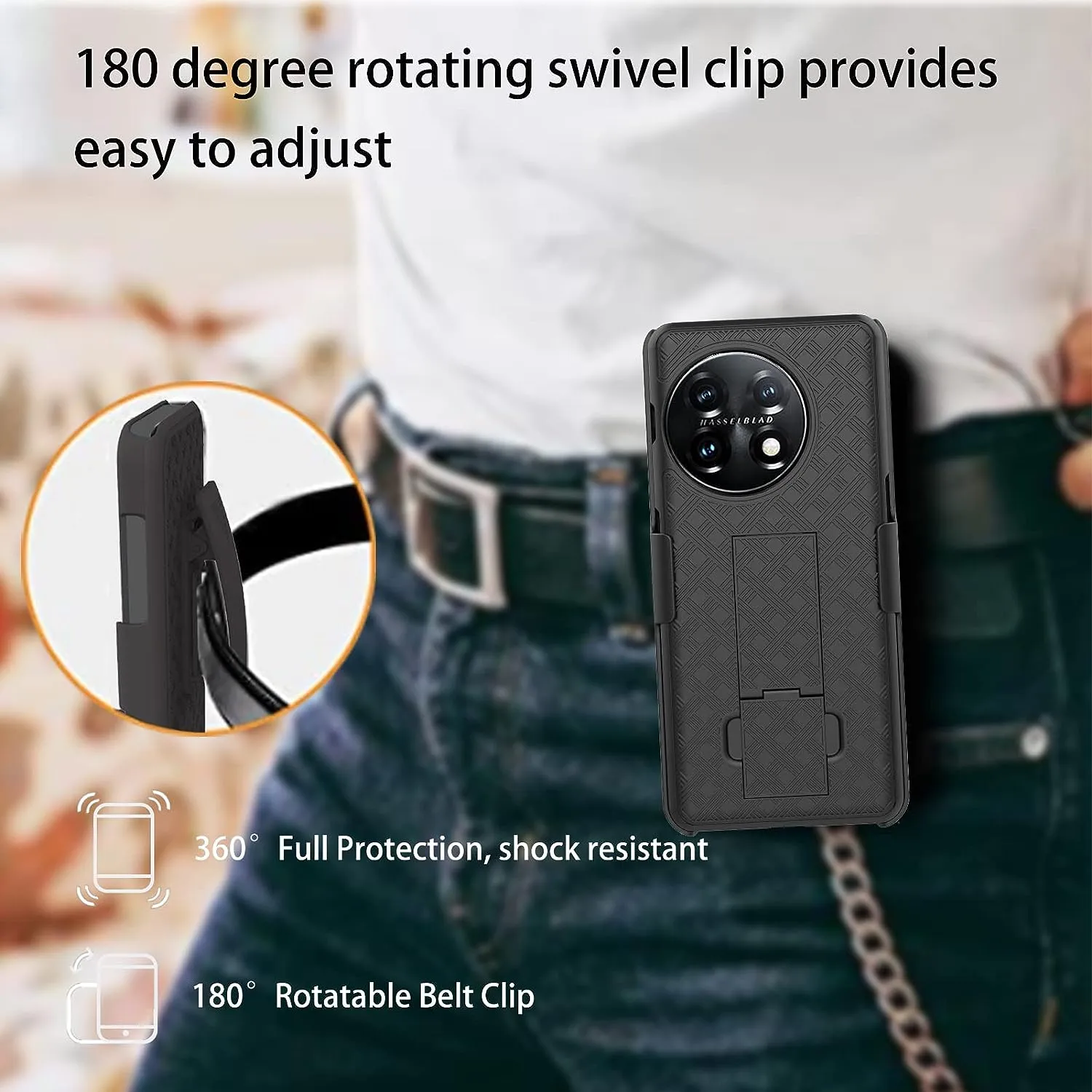 OnePlus 11 Phone Case Holster Screen Protective Phone Cover