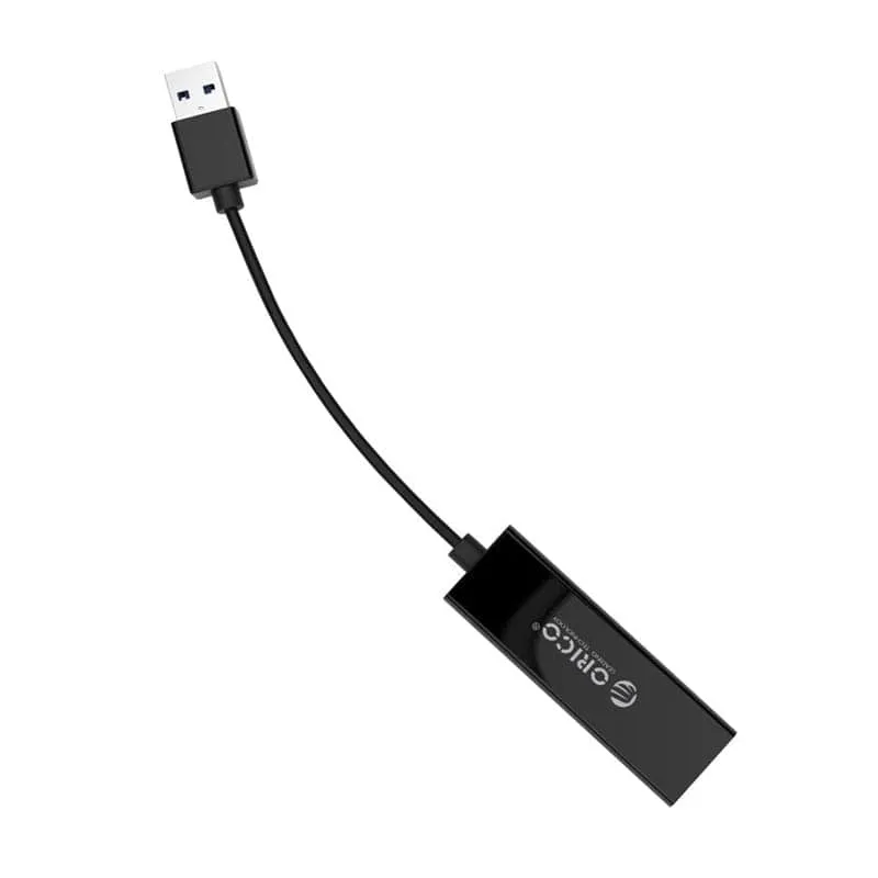 Orico Usb3.0 To Gigabit Ethernet Adapter Black Utk U3 Bk Bp