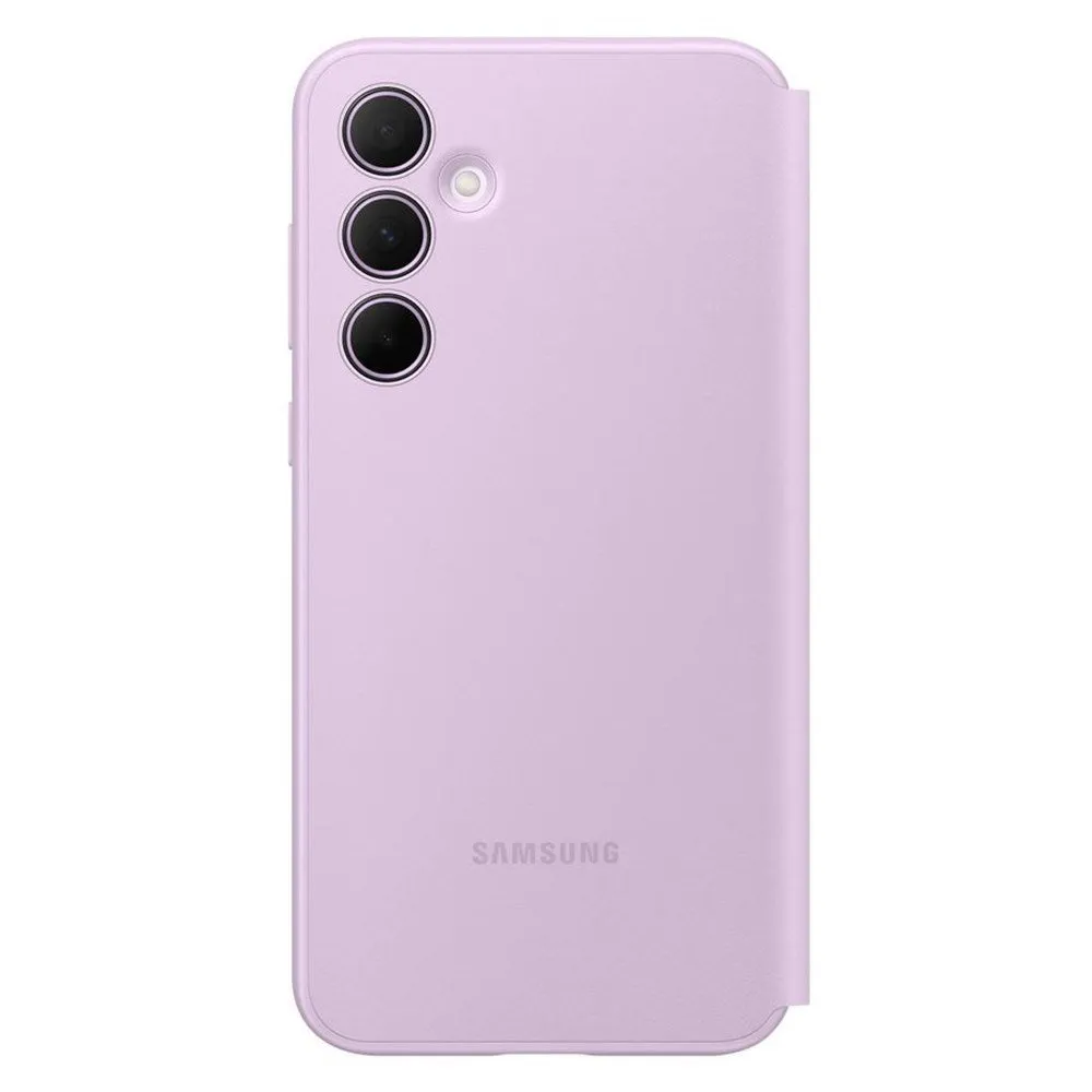 Original Samsung Galaxy A35 (5G) Smart View Cover m. Pung - Lavender (EF-ZA356CBEGWW)