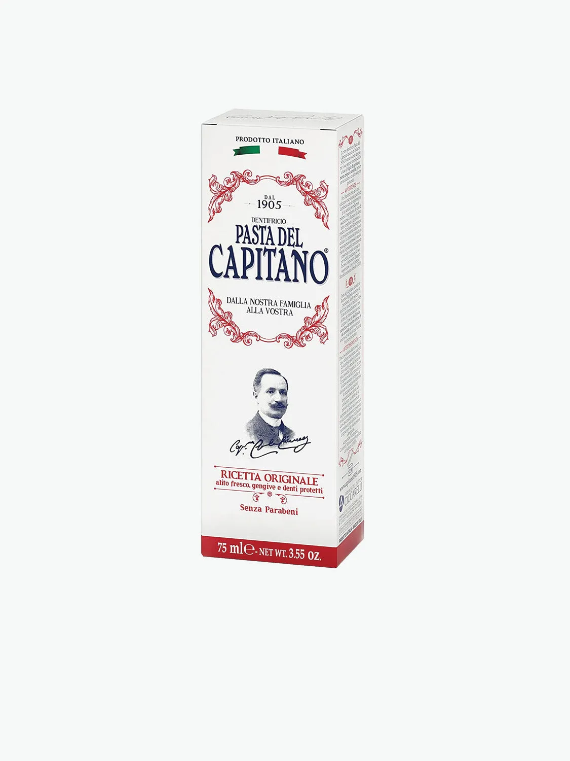 Pasta Del Capitano Original Recipe Toothpaste