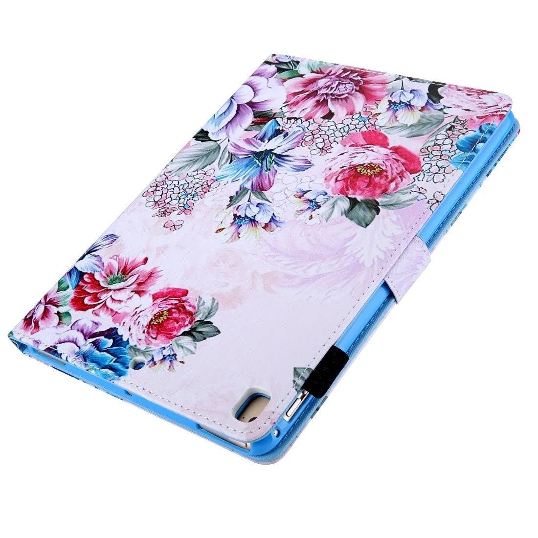 Pattern Horizontal Flip Case with Holder/ Card Slots/ Photo Frame for 10.2 Inch iPad 7th, 8th, 9th Gen