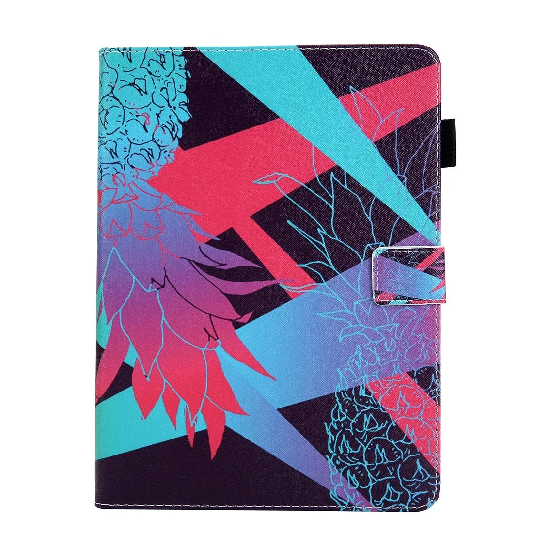 Pattern Horizontal Flip Case with Holder/ Card Slots/ Photo Frame for 10.2 Inch iPad 7th, 8th, 9th Gen