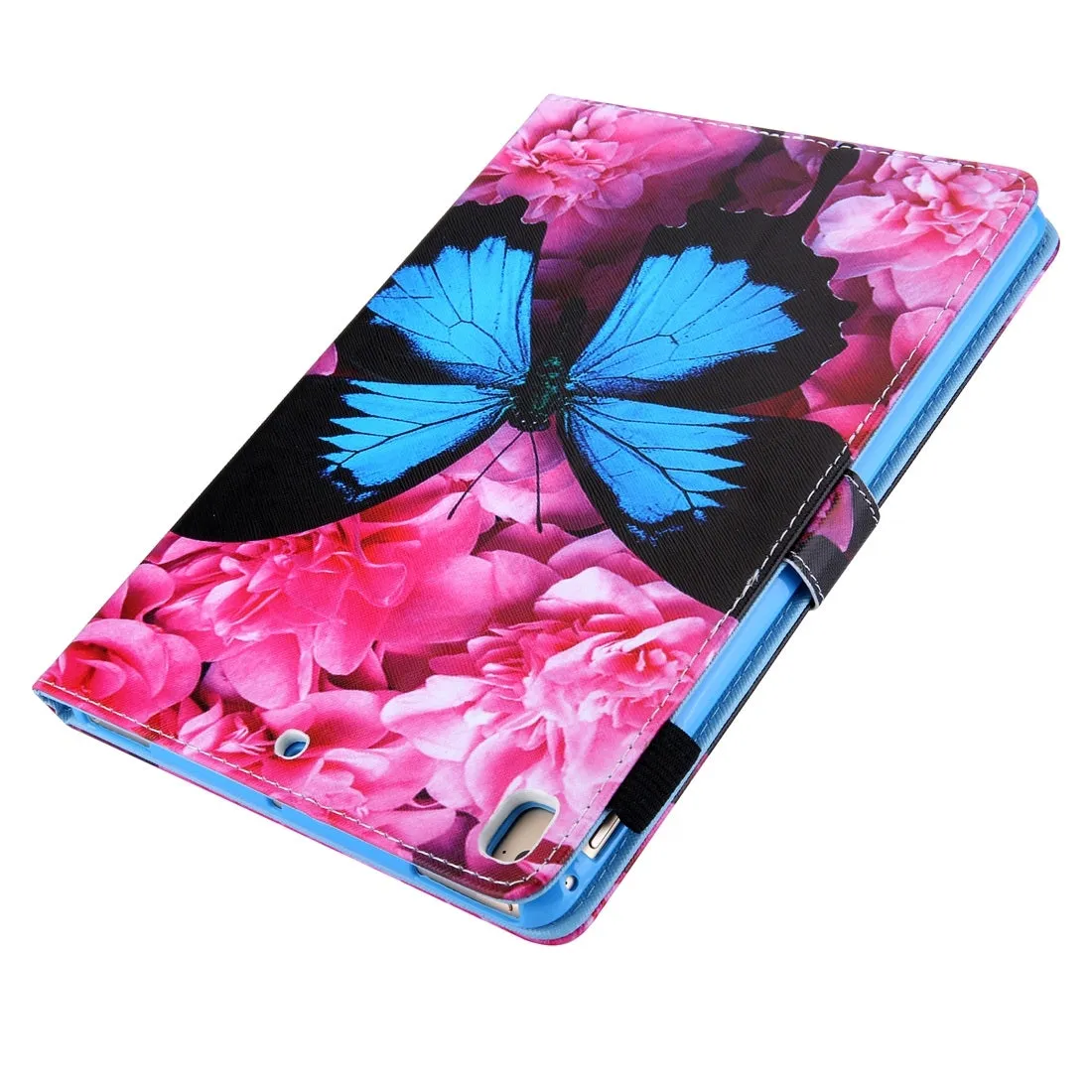 Pattern Horizontal Flip Case with Holder/ Card Slots/ Photo Frame for 10.2 Inch iPad 7th, 8th, 9th Gen