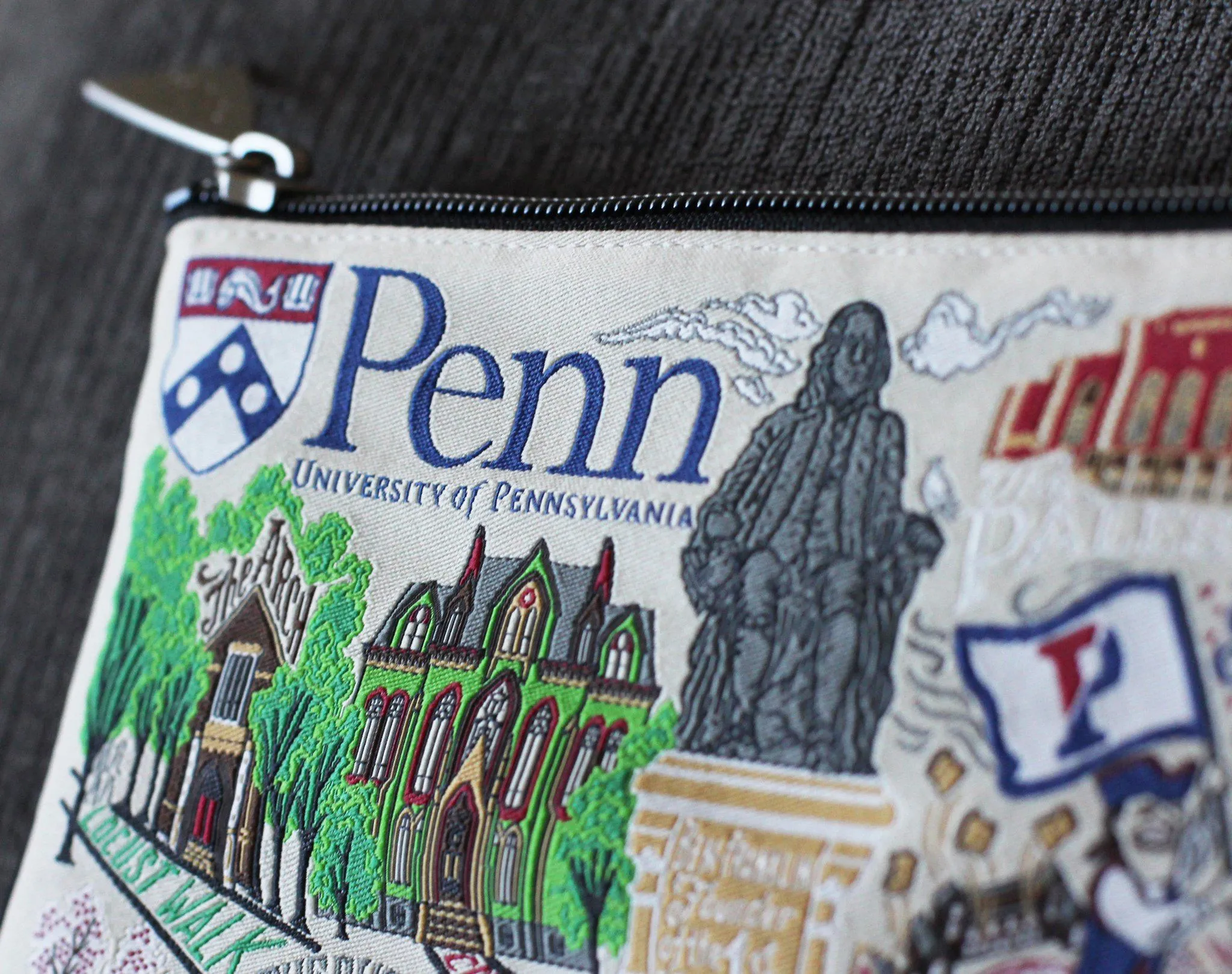 Pennsylvania, University of Collegiate Zip Pouch