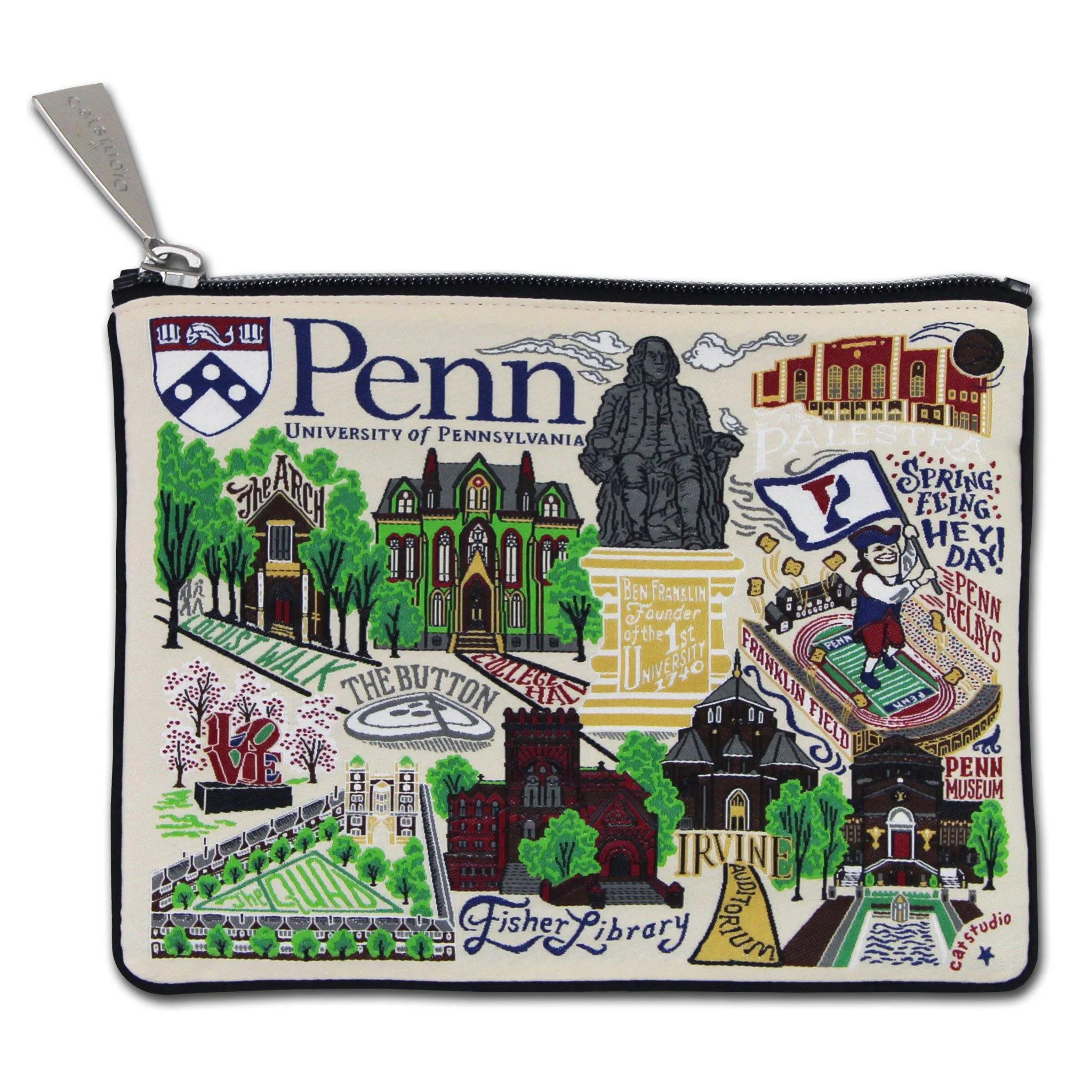 Pennsylvania, University of Collegiate Zip Pouch