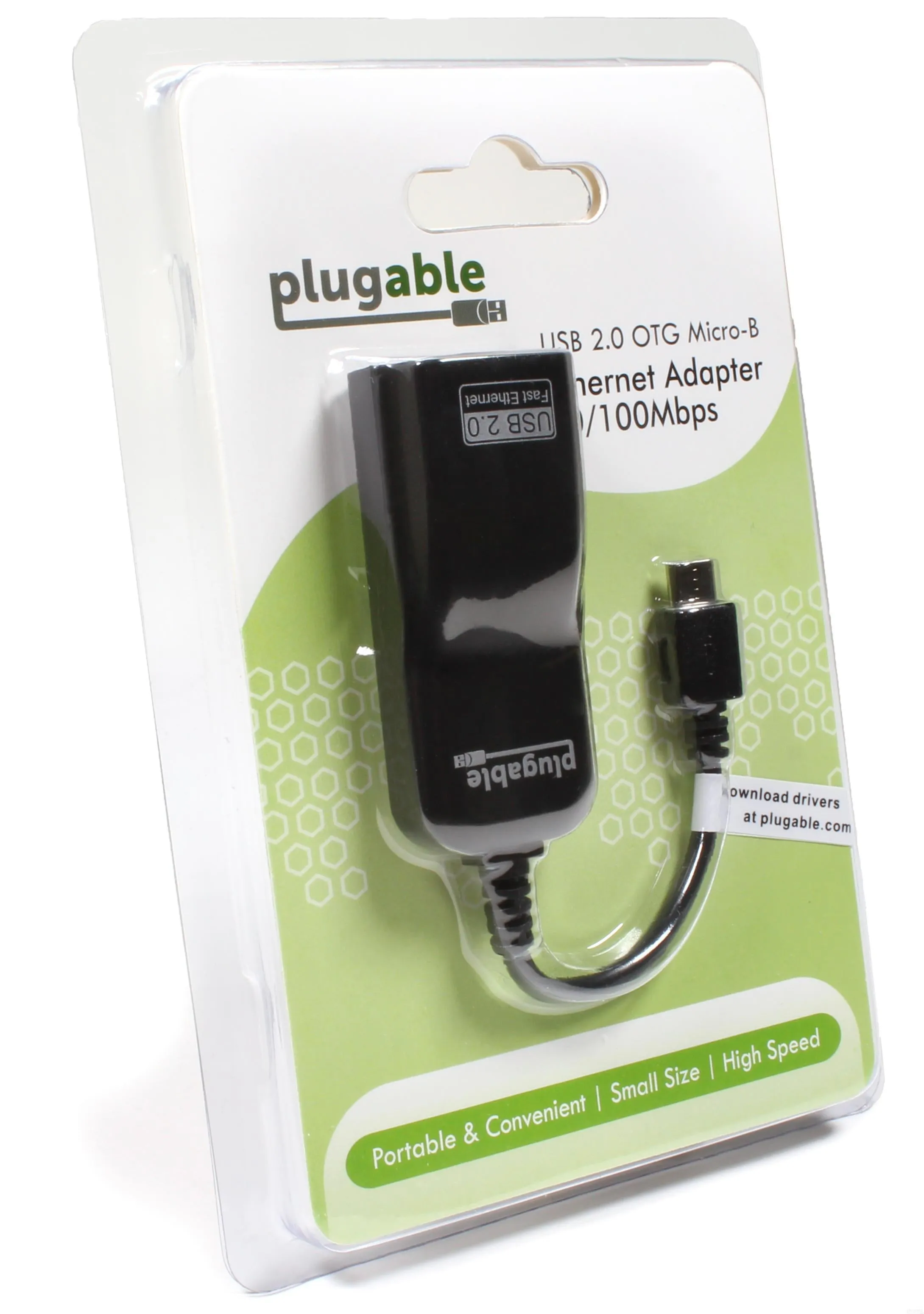 Plugable USB 2.0 OTG Micro-B to 10/100 Ethernet Adapter