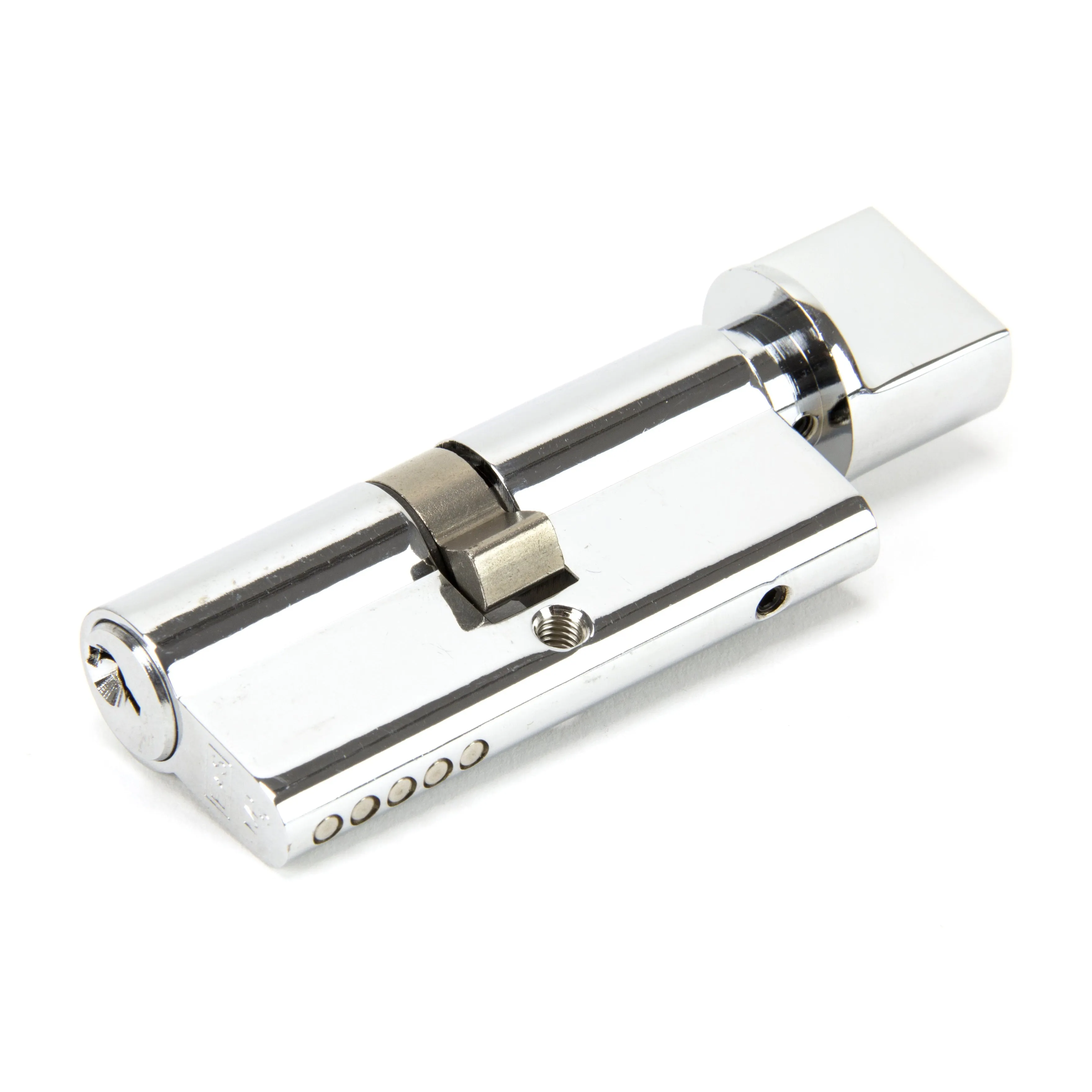 Polished Chrome 35/35 Euro Cylinder/Thumbturn | From The Anvil