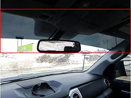 Precut Sun Visor Tinting Film Compatible with 2019-2020 Jaguar I-Pace SUV with 35% Light Transmittance