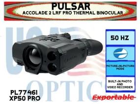 PULSAR, PL77461, ACCOLADE 2 LRF XP50 PRO 2.5-20 THERMAL IMAGING BINOCULAR