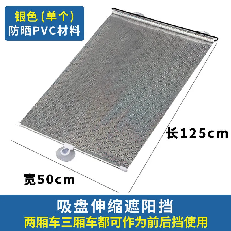 Retractable Automatic Car Sunshade: Front Windshield Heat Insulation Sun Visor