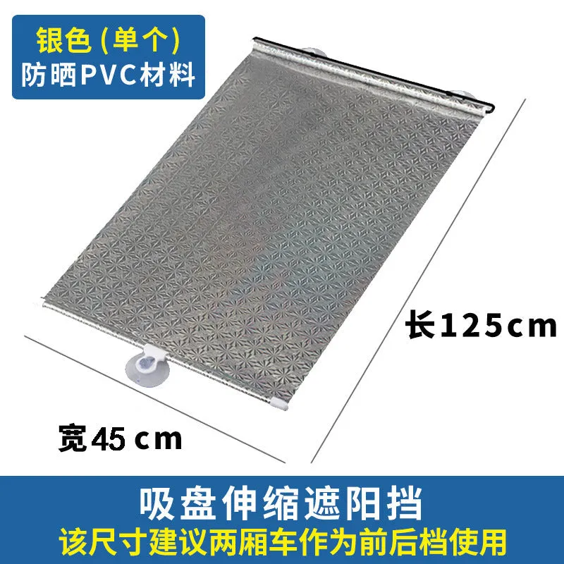 Retractable Automatic Car Sunshade: Front Windshield Heat Insulation Sun Visor