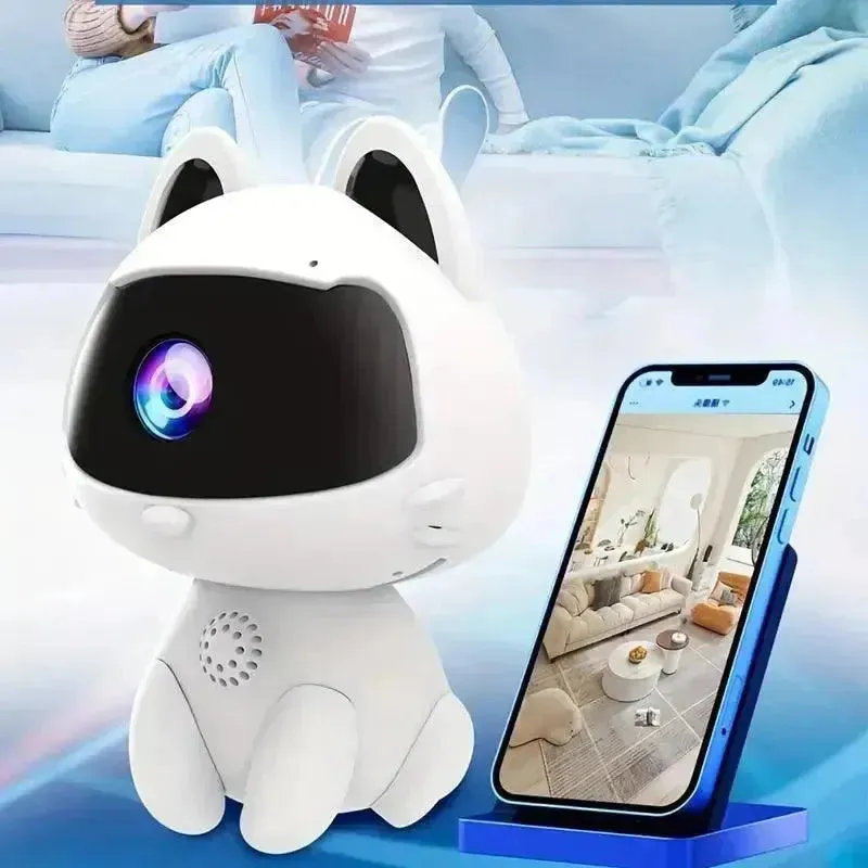 Robotic Dog Surveillance Camera