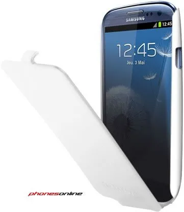 Samsung ETUISMGS3W Flip Case for i9300 White