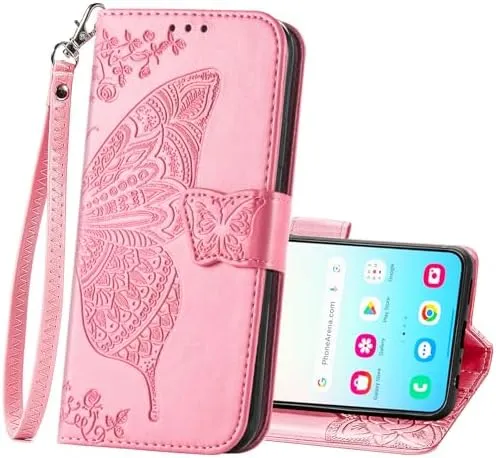 Samsung Galaxy S24 Ultra Women Flip Folio PU Leather Protective Case