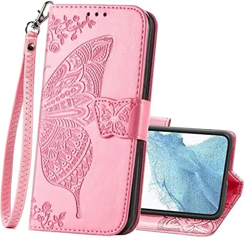 Samsung Galaxy S24 Ultra Women Flip Folio PU Leather Protective Case