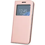 Samsung Galaxy S9 S-View Case - Rose Gold Pink