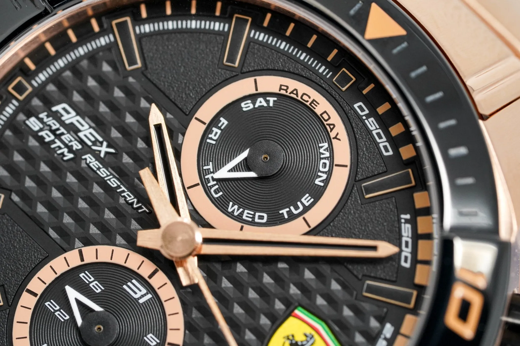 Scuderia Ferrari Watch Apex Multi-FX Rose Gold Bracelet FE-083-0640