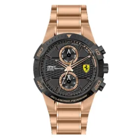 Scuderia Ferrari Watch Apex Multi-FX Rose Gold Bracelet FE-083-0640