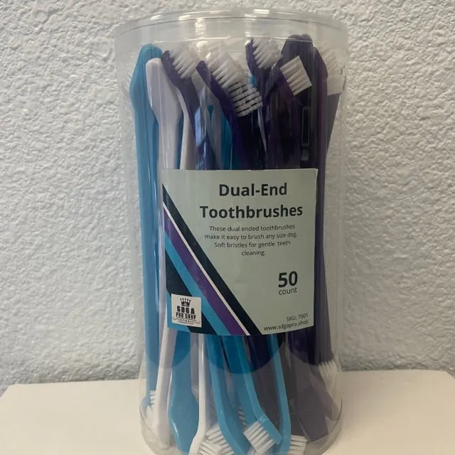 SDGA Dual-End Toothbrushes 50 count