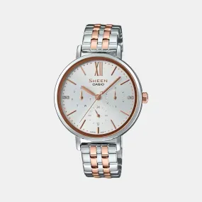 Sheen Women's Multi-Function Stainless Steel Watch SX233 - SHE-3064SPG-7AUDF