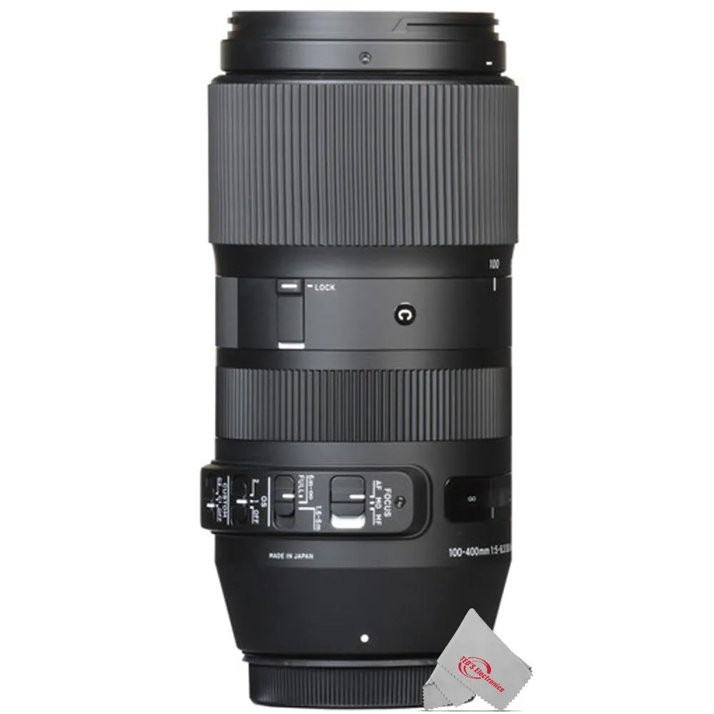 Sigma 100-400mm f/5-6.3 DG OS HSM Contemporary Lens for Canon EF