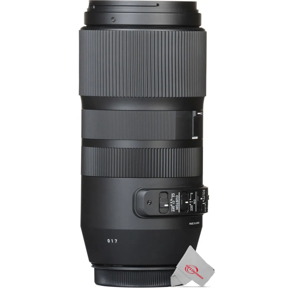 Sigma 100-400mm f/5-6.3 DG OS HSM Contemporary Lens for Canon EF