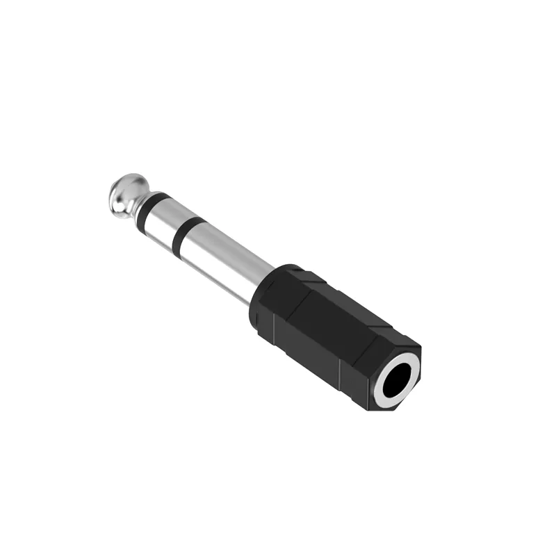 Sinox Stereo Jack Adapter - Black & Stainless Steel | 51071