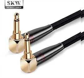 SKW AUX 3.5mm Jack Cable Male To Male For Soundbox Headphone Smartphone iPad Laptop MP3 CD Car