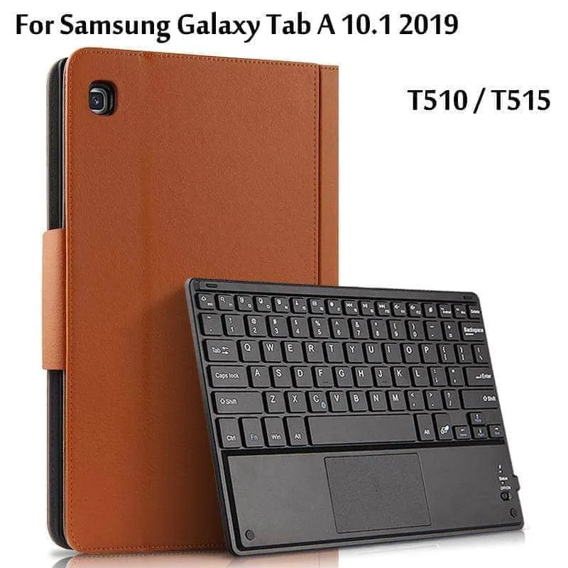 Smart Wireless Bluetooth Keyboard Case Galaxy Tab A 10.1 T510 T515