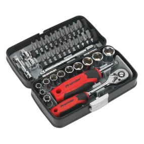 Socket & Bit Set 38pc 1/4"Sq Drive