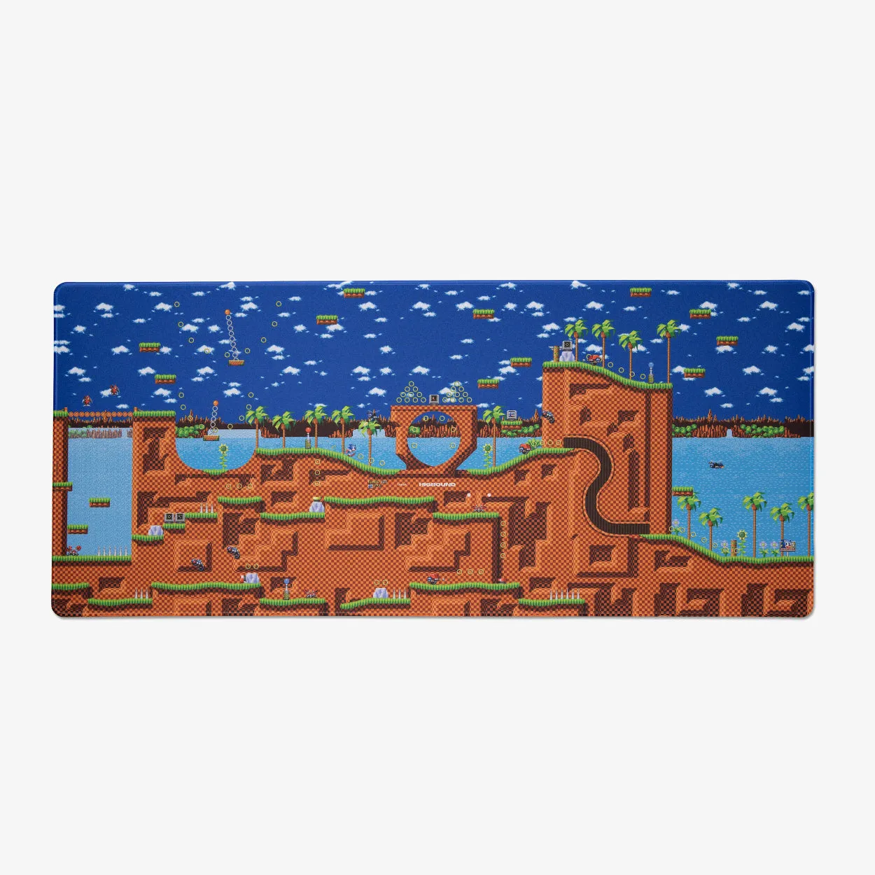 Sonic x Higround Green Hill Zone Mousepad