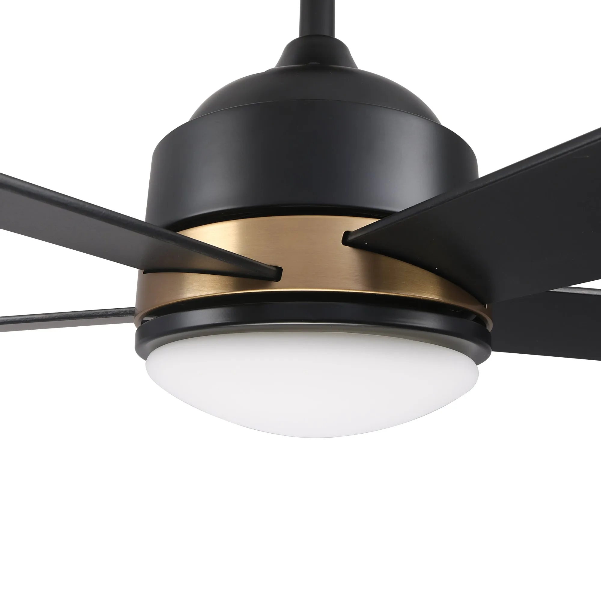 Soran Modern Smart Ceiling Fan with LED Light 52 inch