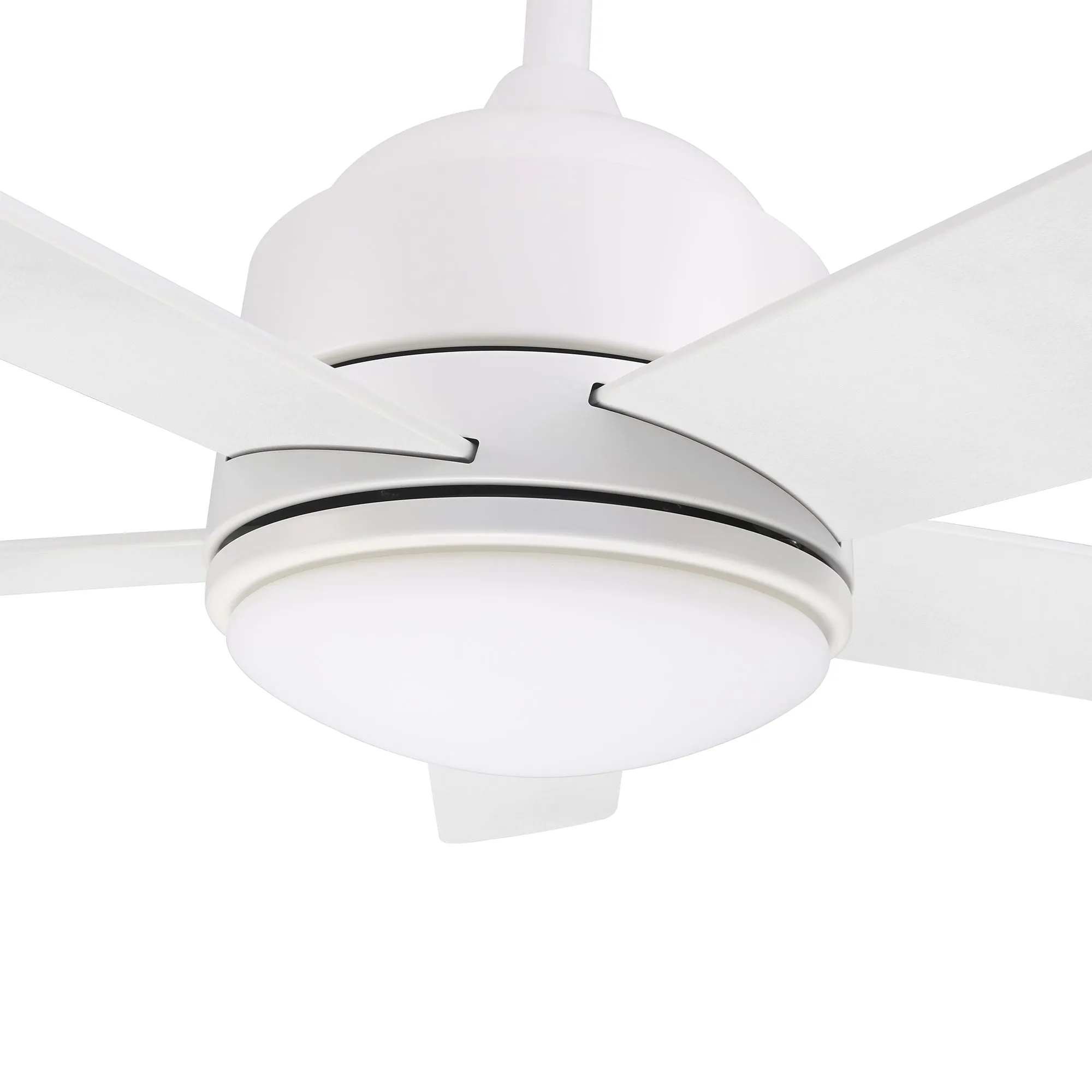 Soran Modern Smart Ceiling Fan with LED Light 52 inch