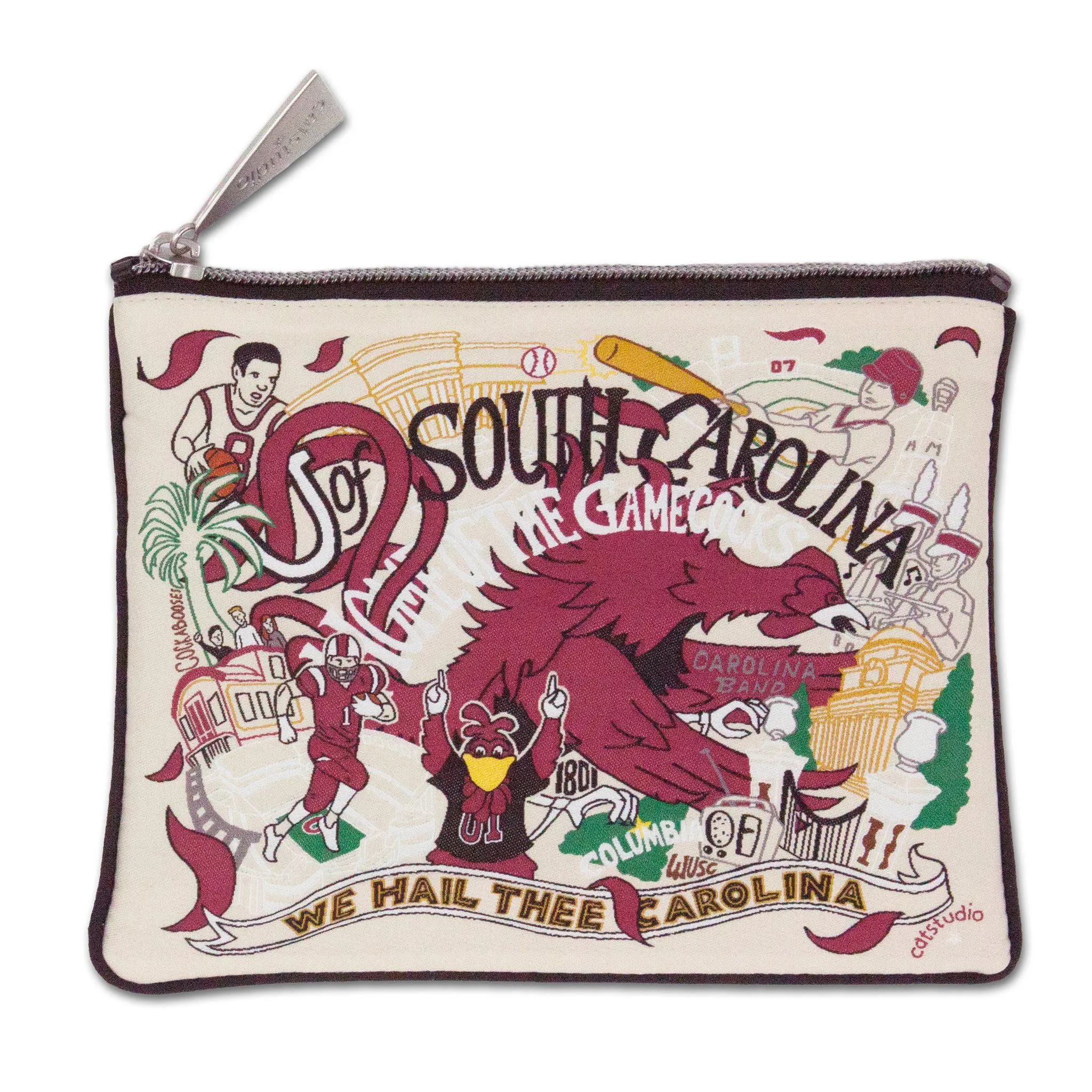 South Carolina, University of Collegiate Zip Pouch