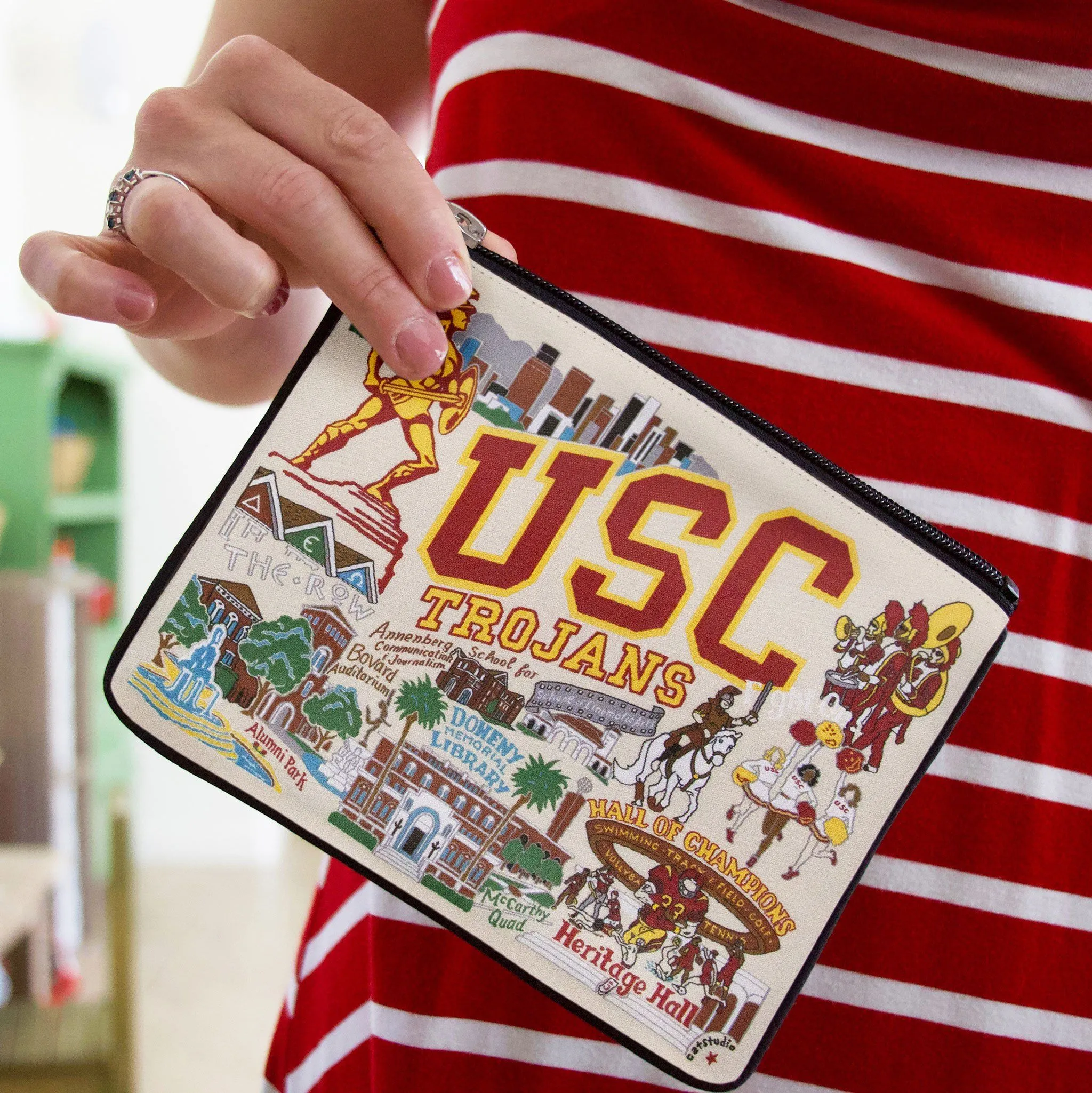 Southern California, University of (USC) Collegiate Zip Pouch