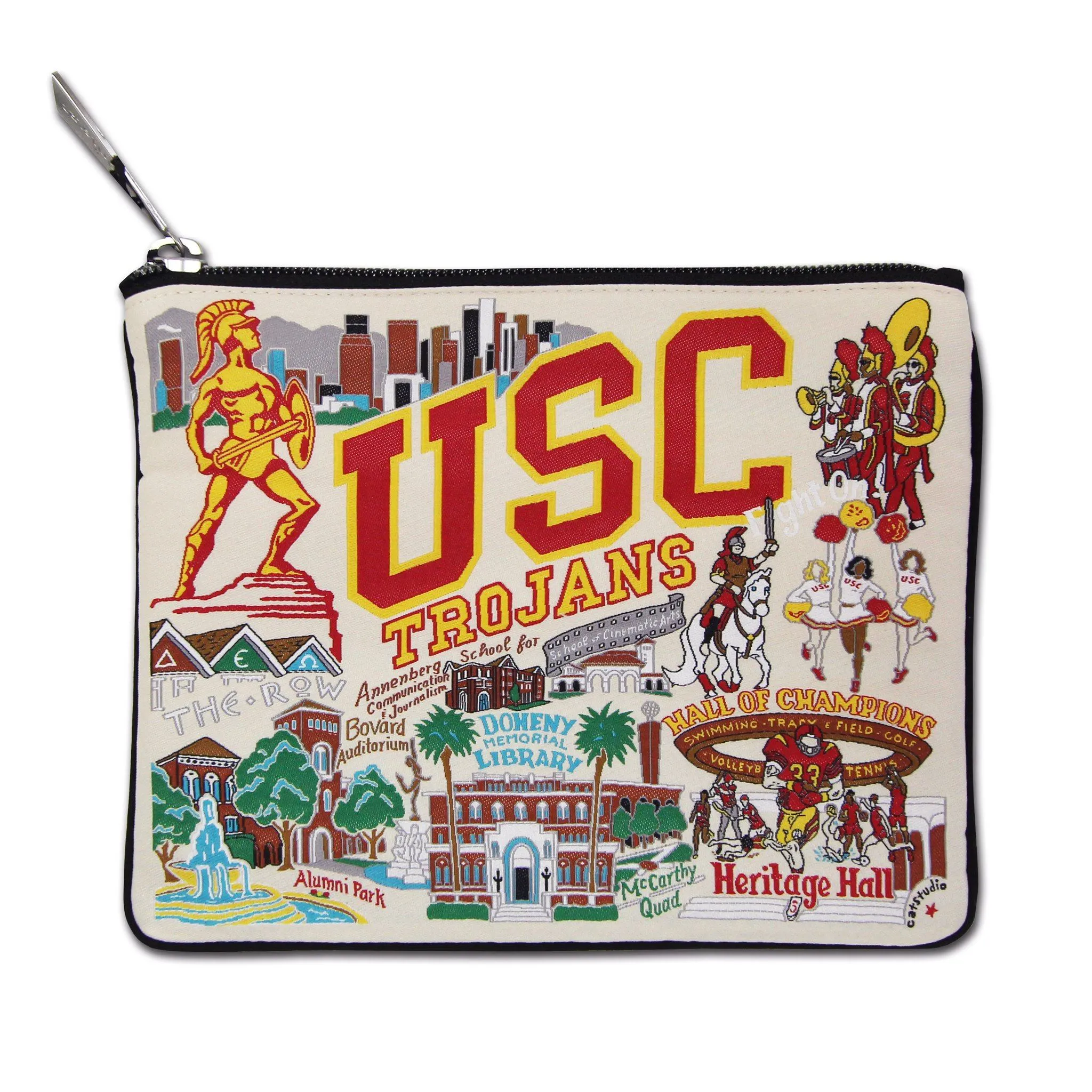 Southern California, University of (USC) Collegiate Zip Pouch