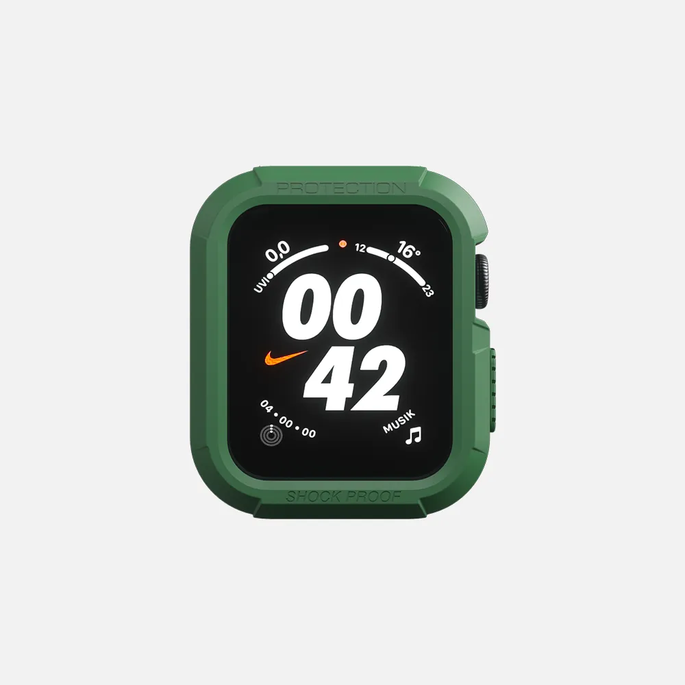 Sporty Case for Apple Watch - 42/44/45 - Green