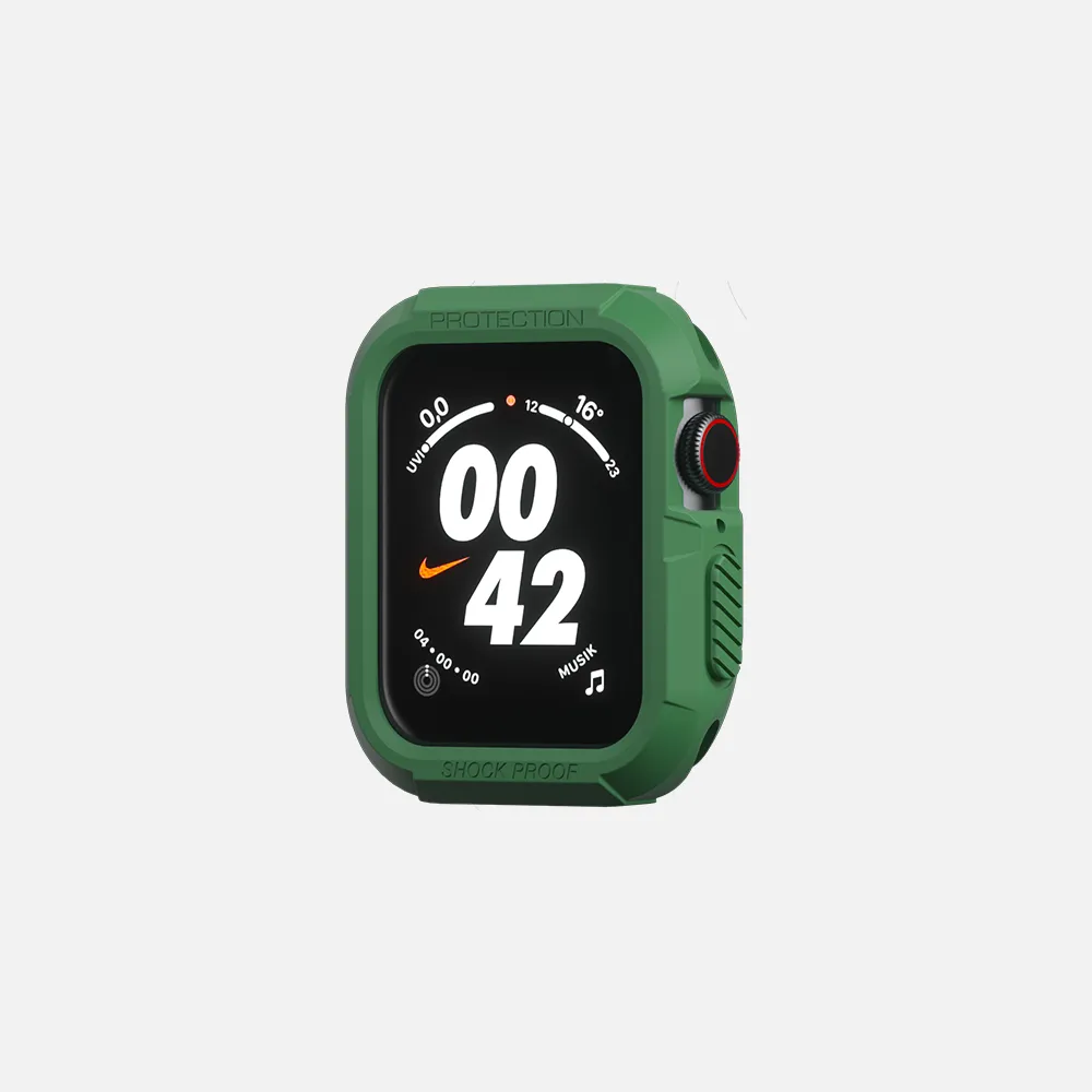 Sporty Case for Apple Watch - 42/44/45 - Green