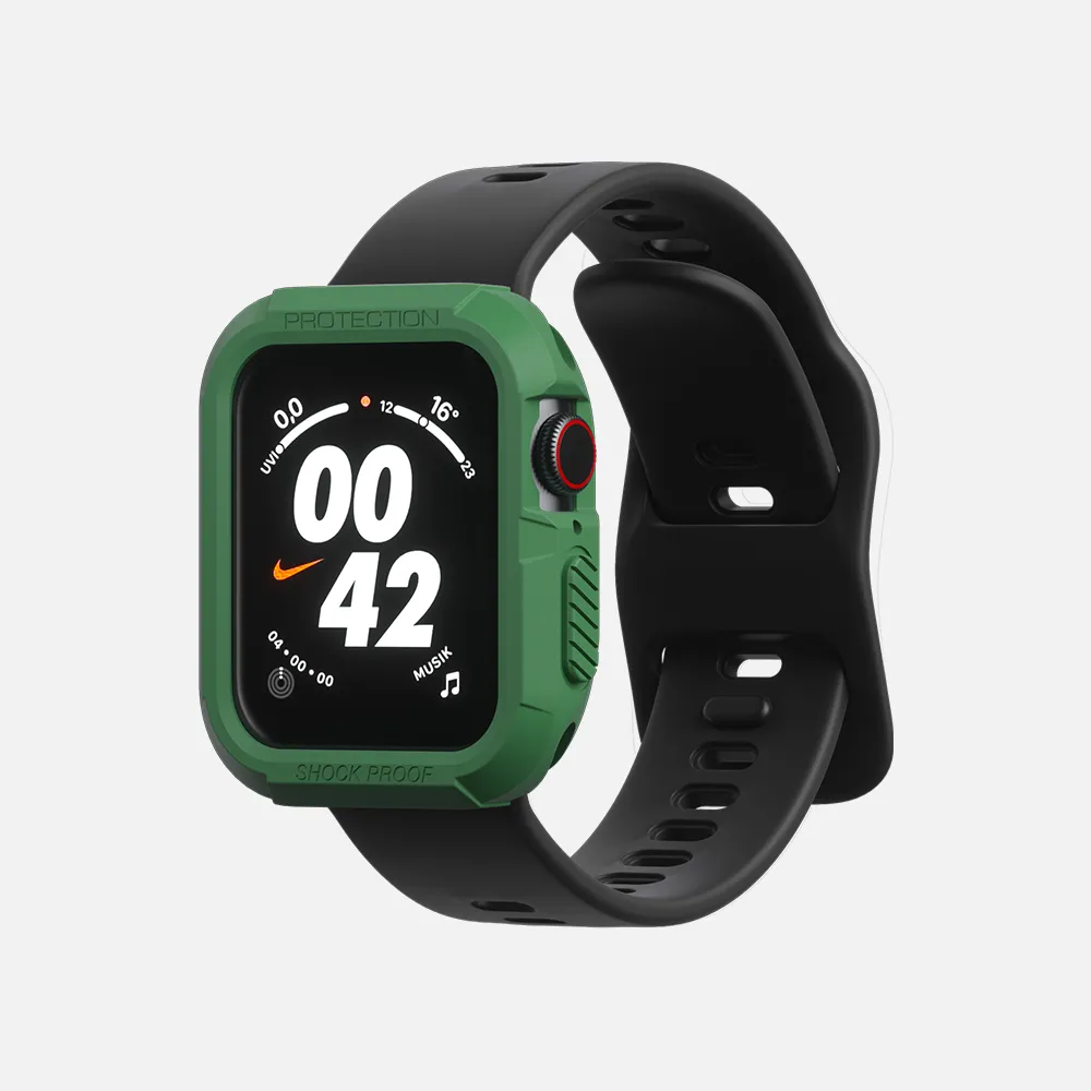 Sporty Case for Apple Watch - 42/44/45 - Green