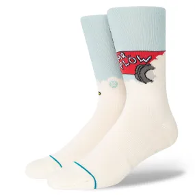 Stance x Simpsons Mr Plow Crew Socks - Light Blue