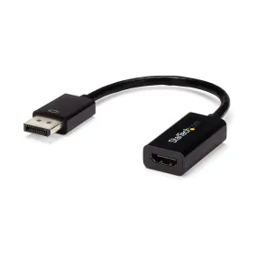 Startech.Com Displayport To Hdmi Adapter - 4K 30Hz Active Displayport To Hdmi Video Converter - Dp To Hdmi Monitor/Tv/Di