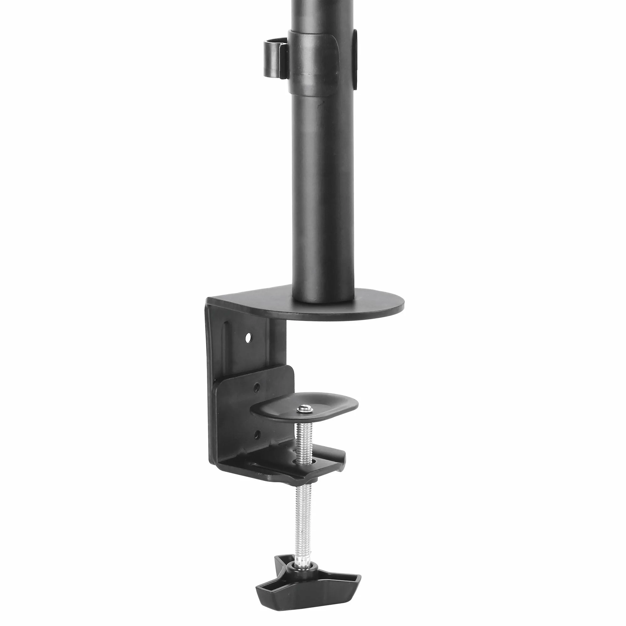 Startech.Com Single Monitor Desk Mount, Single Screen Heavy Duty Pole Mount For Up To 8Kg Vesa Compatible Displays, Ergo