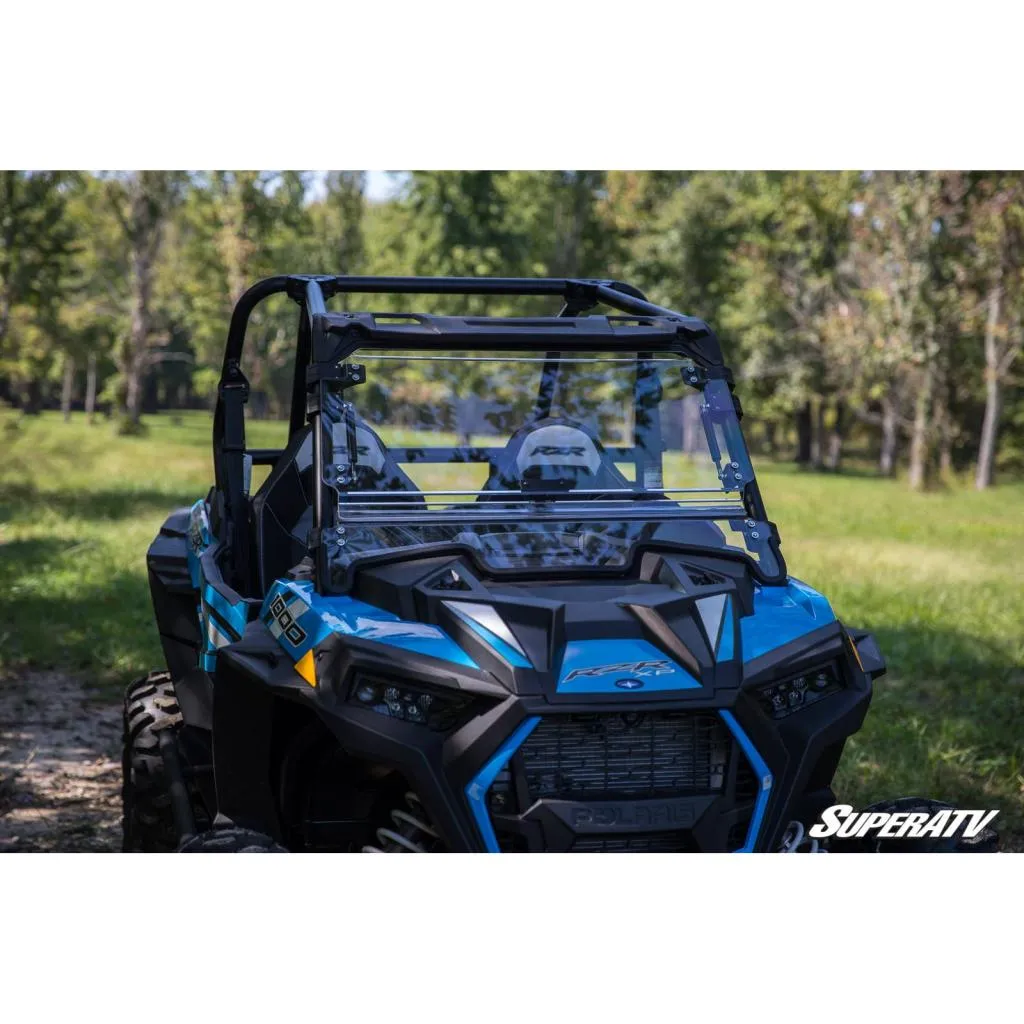 SuperATV 2014  Polaris RZR XP 1000 Scratch-Resistant Clear Flip Windshield