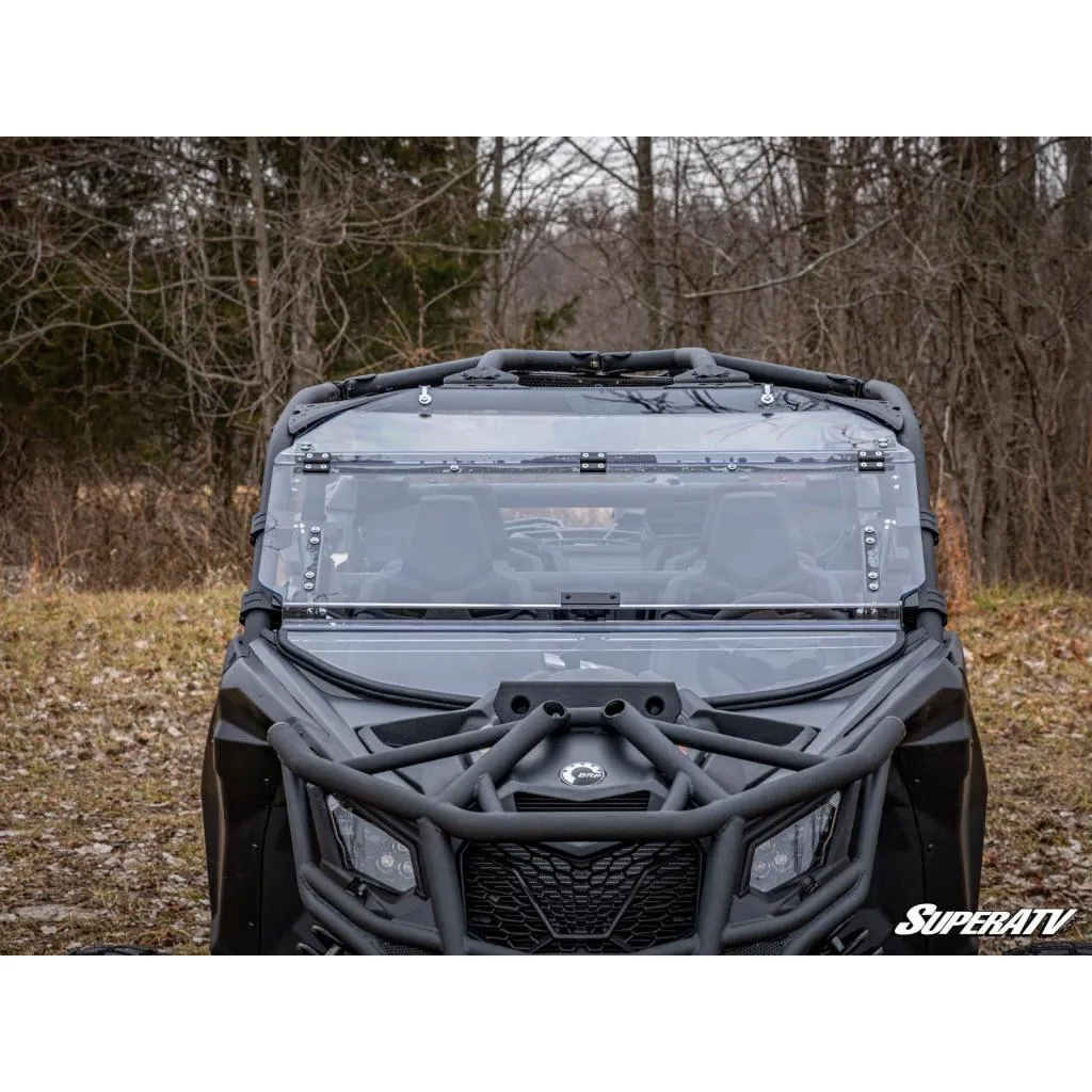 SuperATV Can-Am Maverick X3 Flip Windshield