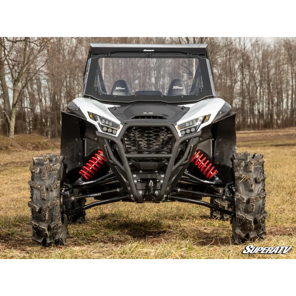 SuperATV Kawasaki Teryx KRX 1000 MaxDrive Power Flip Windshield