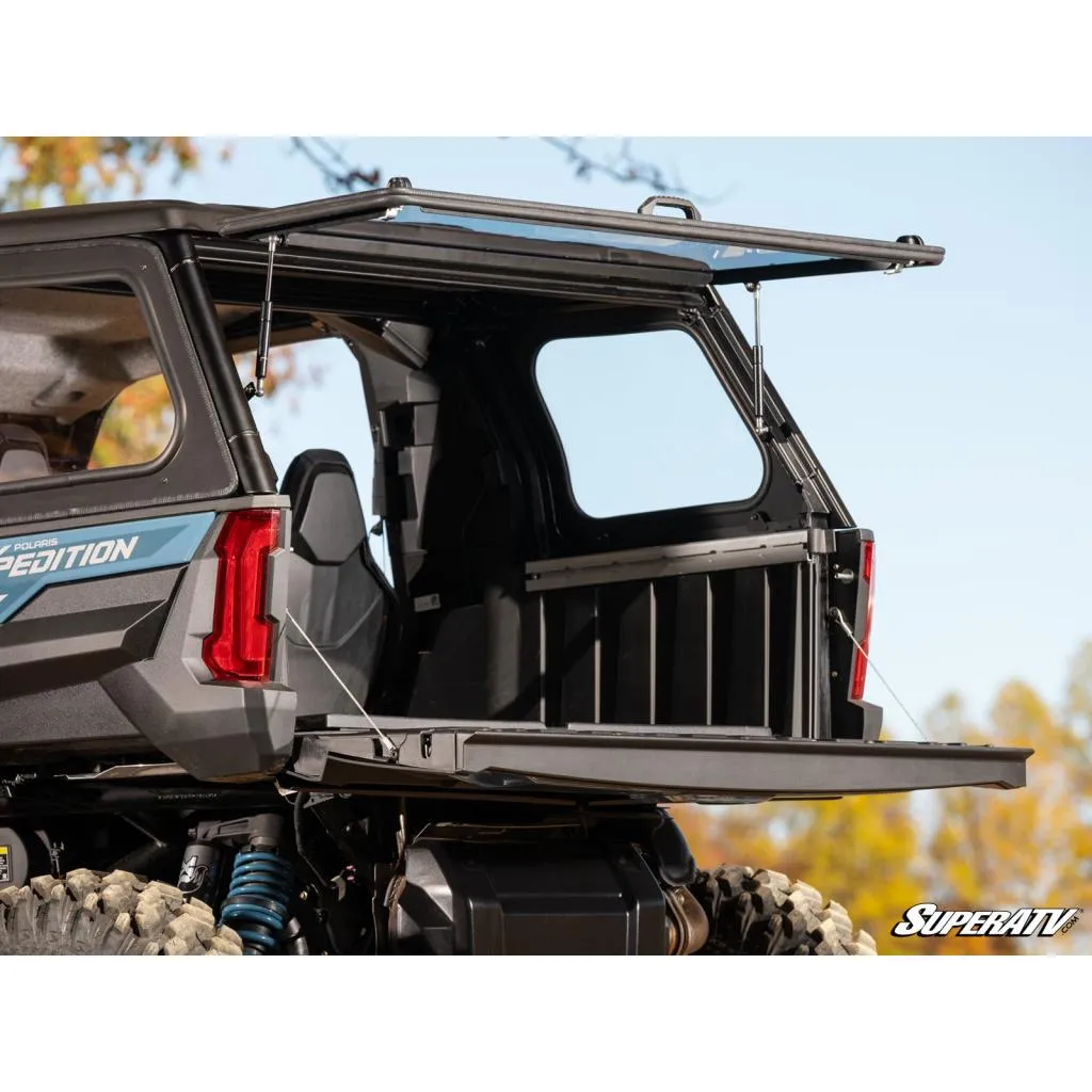 SuperATV Polaris Xpedition ADV Rear Flip Windshield